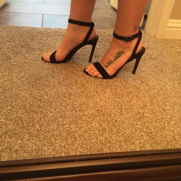 Steve Madden black Provence heels size 9 - Picture 7 of 8